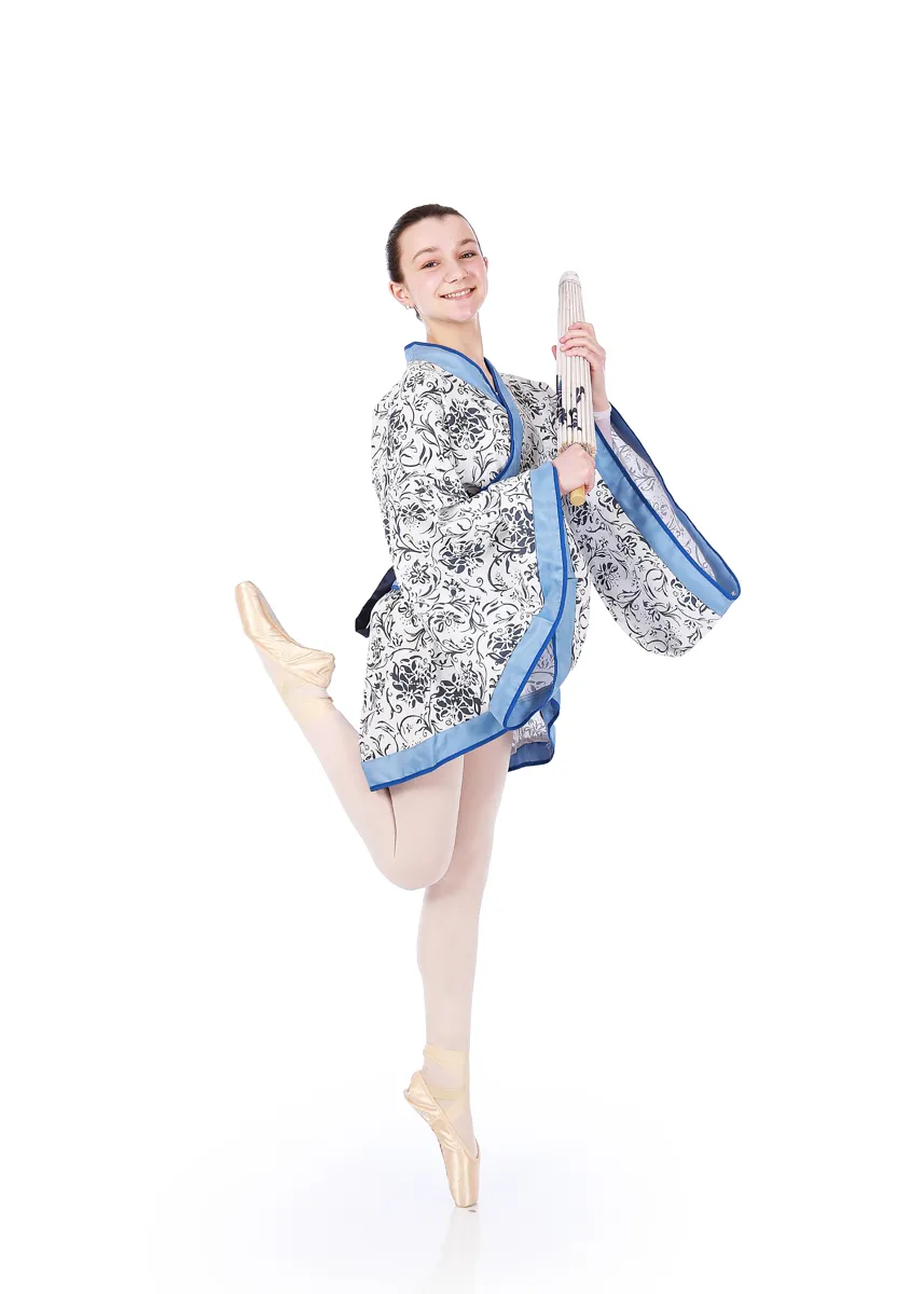 Student celebraitng dance exams